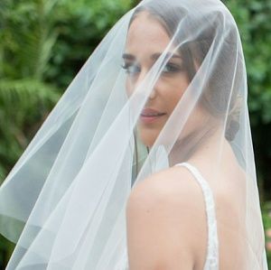 🆕Circle-Cut Tulle Drop Veil